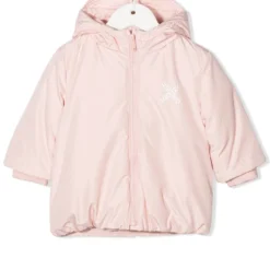 Børn Kenzo Kids Dunjakke Med Logotryk.