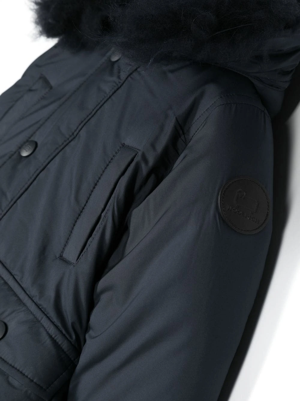 Børn Woolrich Kids Dunjakke Med Hætte 3 Børn Woolrich Kids Dunjakke Med Hætte - Image 3