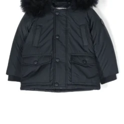 Børn Woolrich Kids Dunjakke Med Hætte