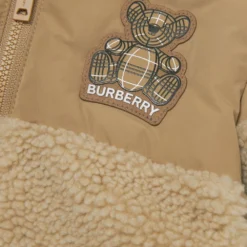 Børn Burberry Kids Jumpsuit Med Thomas Bear-applikation -Stella shop 18726712 40998501 1000