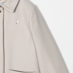 Børn Herno Kids Peacoat-frakke Med Skjult Lukning -Stella shop 18743962 40520752 1000