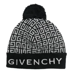 Børn Givenchy Kids Strikket Hue Med 4G-motiv