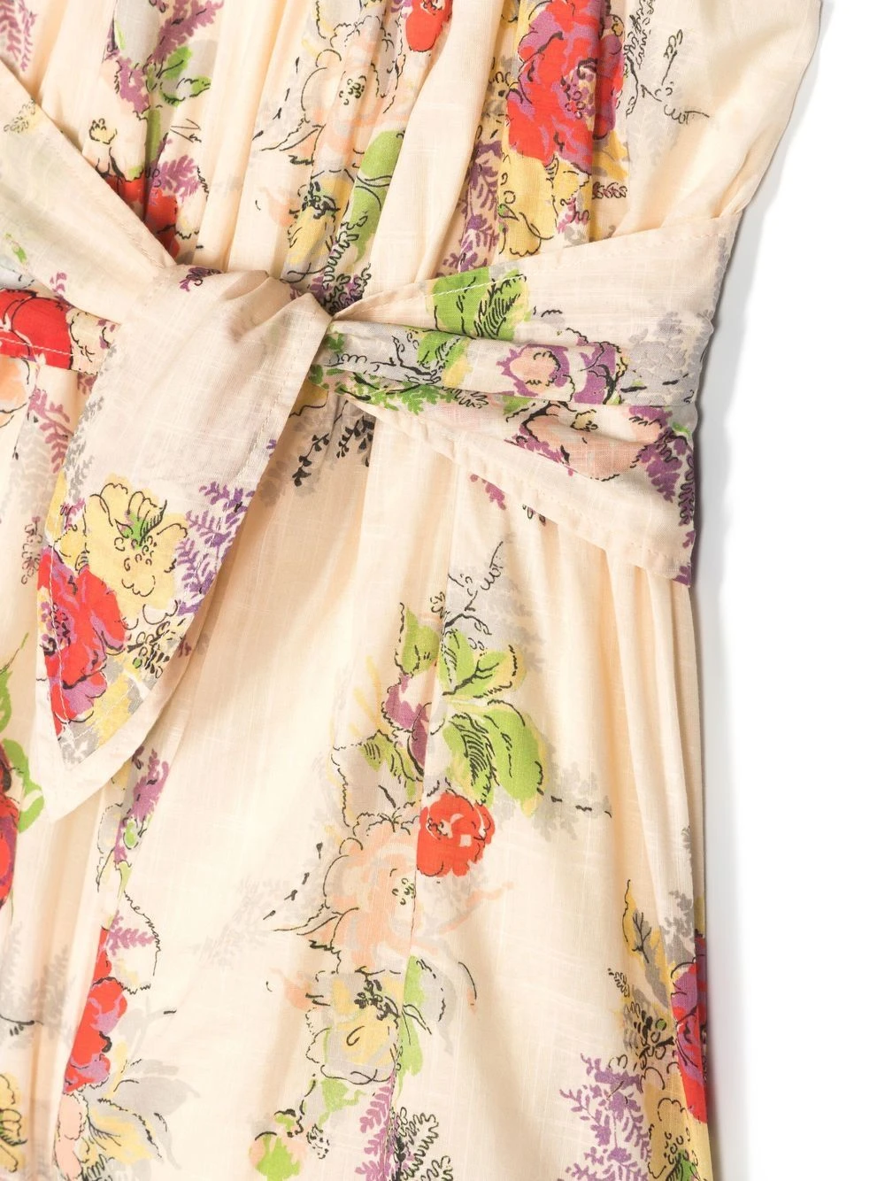 Børn ZIMMERMANN Kids Playsuit Med Halterneck Og Blomstret Tryk 3 Børn ZIMMERMANN Kids Playsuit Med Halterneck Og Blomstret Tryk - Image 3