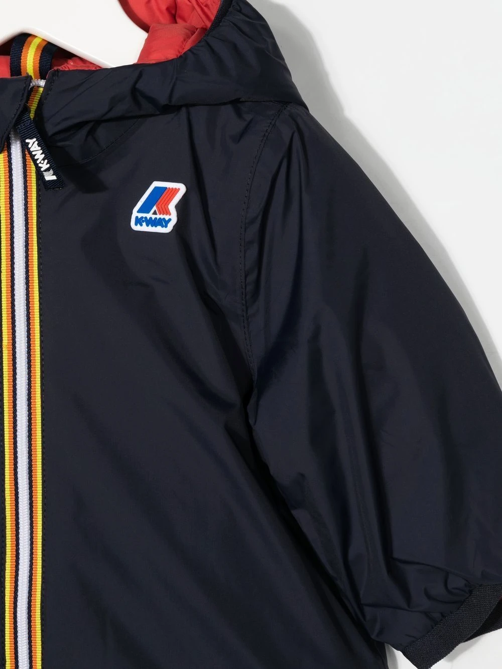 Børn K Way Kids Dynejakke Med Lynlås Og Logomærke 3 Børn K Way Kids Dynejakke Med Lynlås Og Logomærke - Image 3