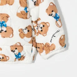 Børn Moschino Kids Dunjakke Med Logotryk -Stella shop 18776247 40654778 1000