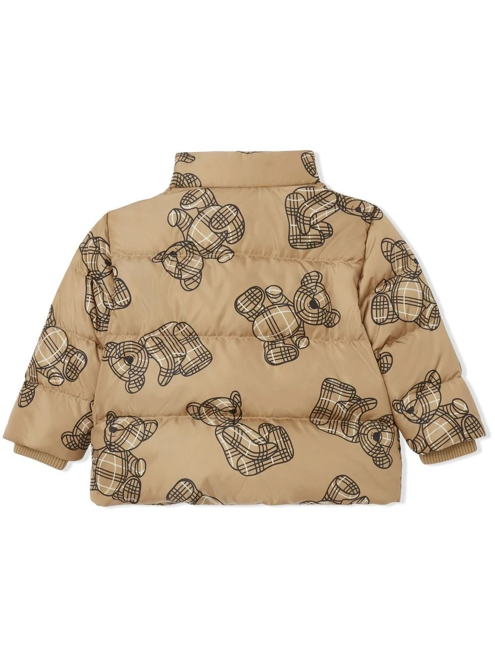 Børn Burberry Kids Dunjakke Med Thomas Bear-tryk 3 Børn Burberry Kids Dunjakke Med Thomas Bear-tryk - Image 3