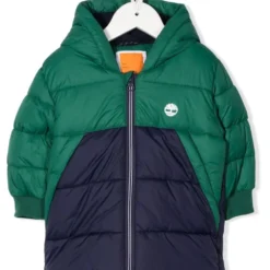 Børn Timberland Kids Dynejakke Med Colourblocking