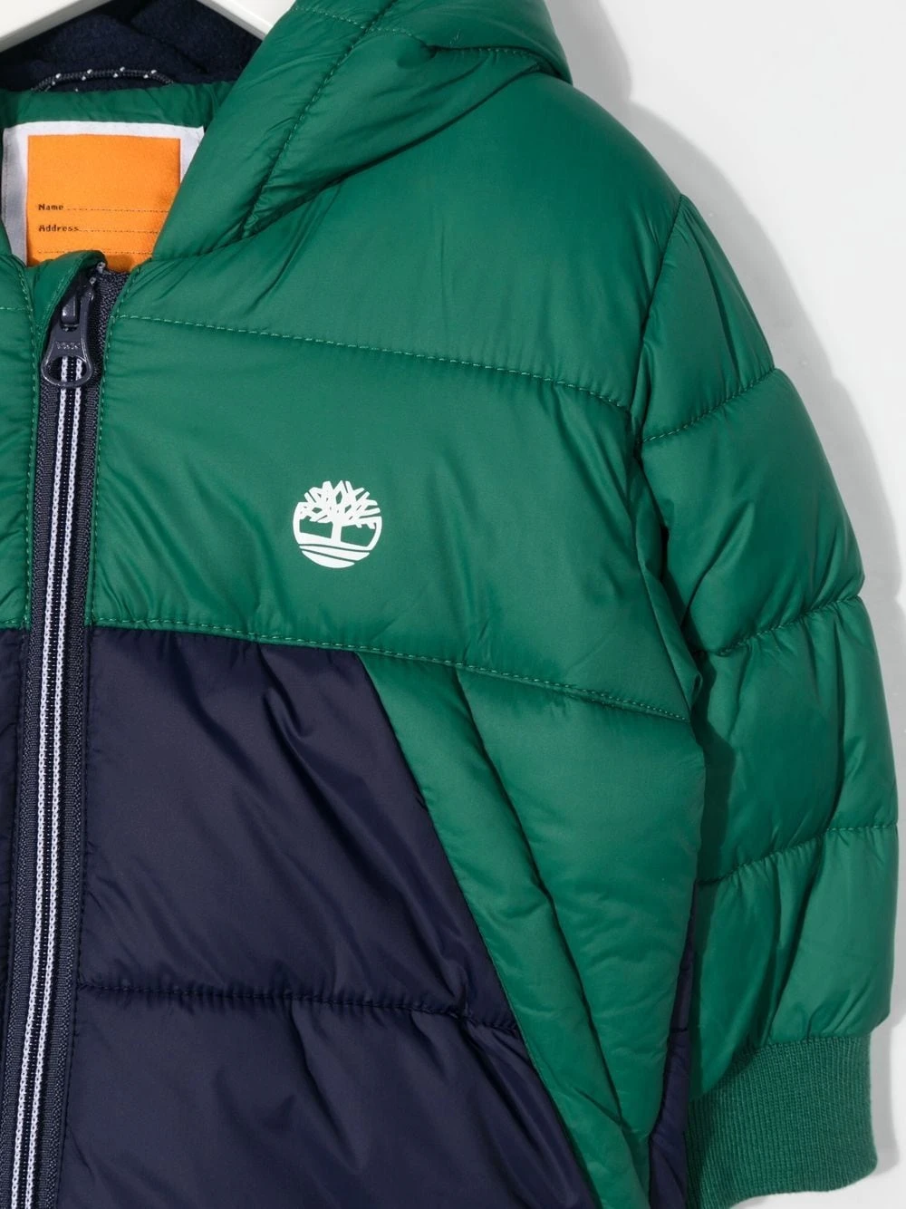 Børn Timberland Kids Dynejakke Med Colourblocking 3 Børn Timberland Kids Dynejakke Med Colourblocking - Image 3