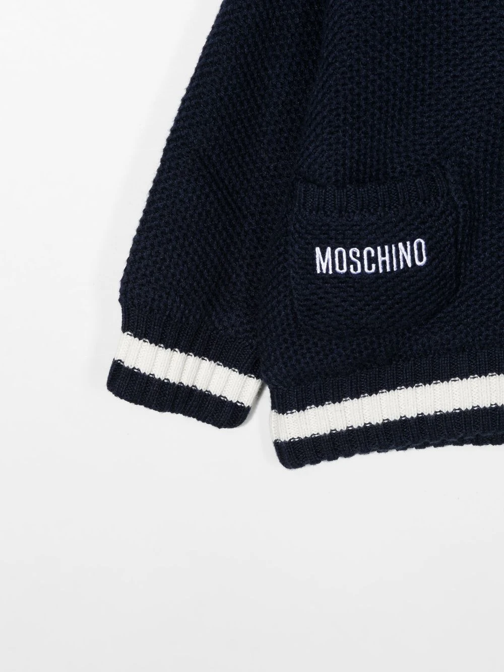 Børn Moschino Kids Jakke Med Lynlås Og Bamse-motiv 3 Børn Moschino Kids Jakke Med Lynlås Og Bamse-motiv - Image 3