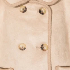 Børn Chloé Kids Dobbeltradet Frakke Med Krave 5 Børn Chloé Kids Dobbeltradet Frakke Med Krave -Stella shop 18854861 40923046 1000