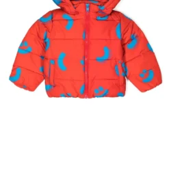 Børn Stella McCartney Kids Dynejakke Med Smiley-tryk