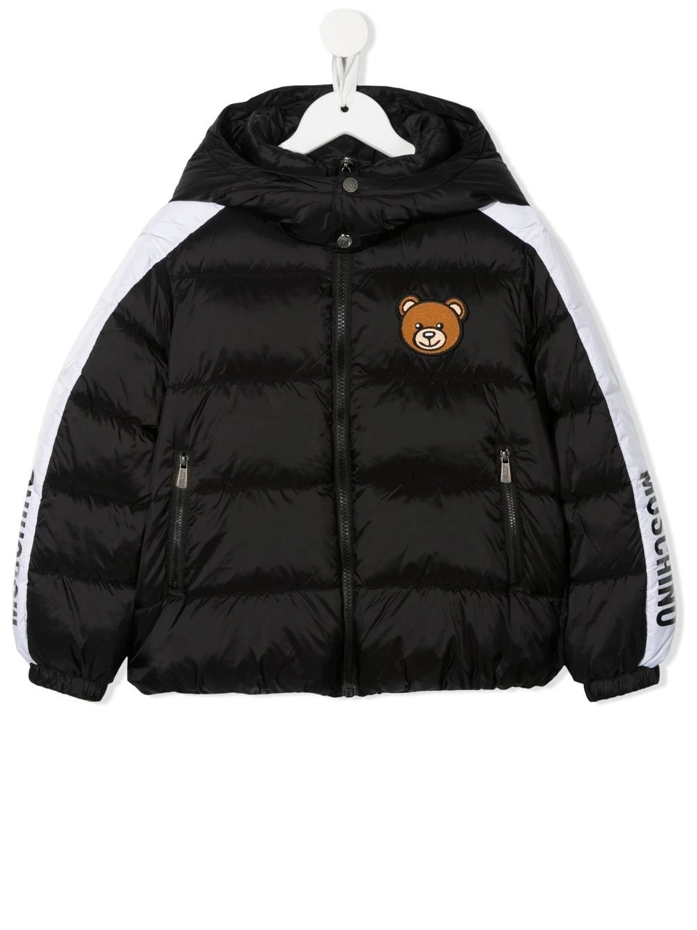 Børn Moschino Kids Dynejakke Med Bamsemotiv 1 Børn Moschino Kids Dynejakke Med Bamsemotiv