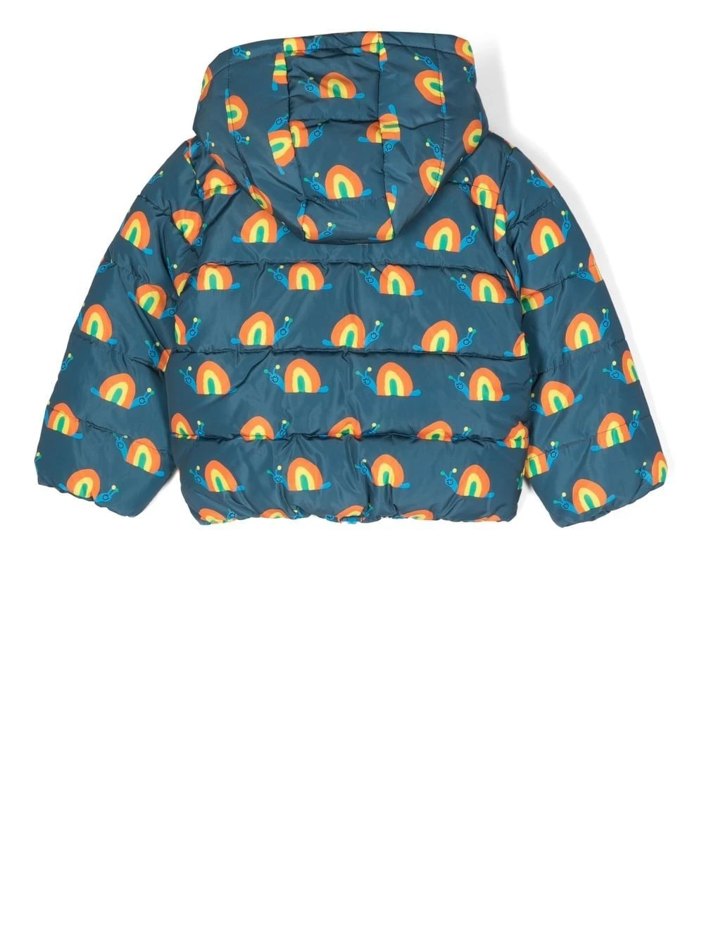 Børn Stella McCartney Kids Dynejakke Med Hætte Og Motiv 2 Børn Stella McCartney Kids Dynejakke Med Hætte Og Motiv - Image 2