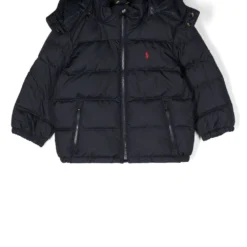 Børn Ralph Lauren Kids Dynefrakke Med Hætte