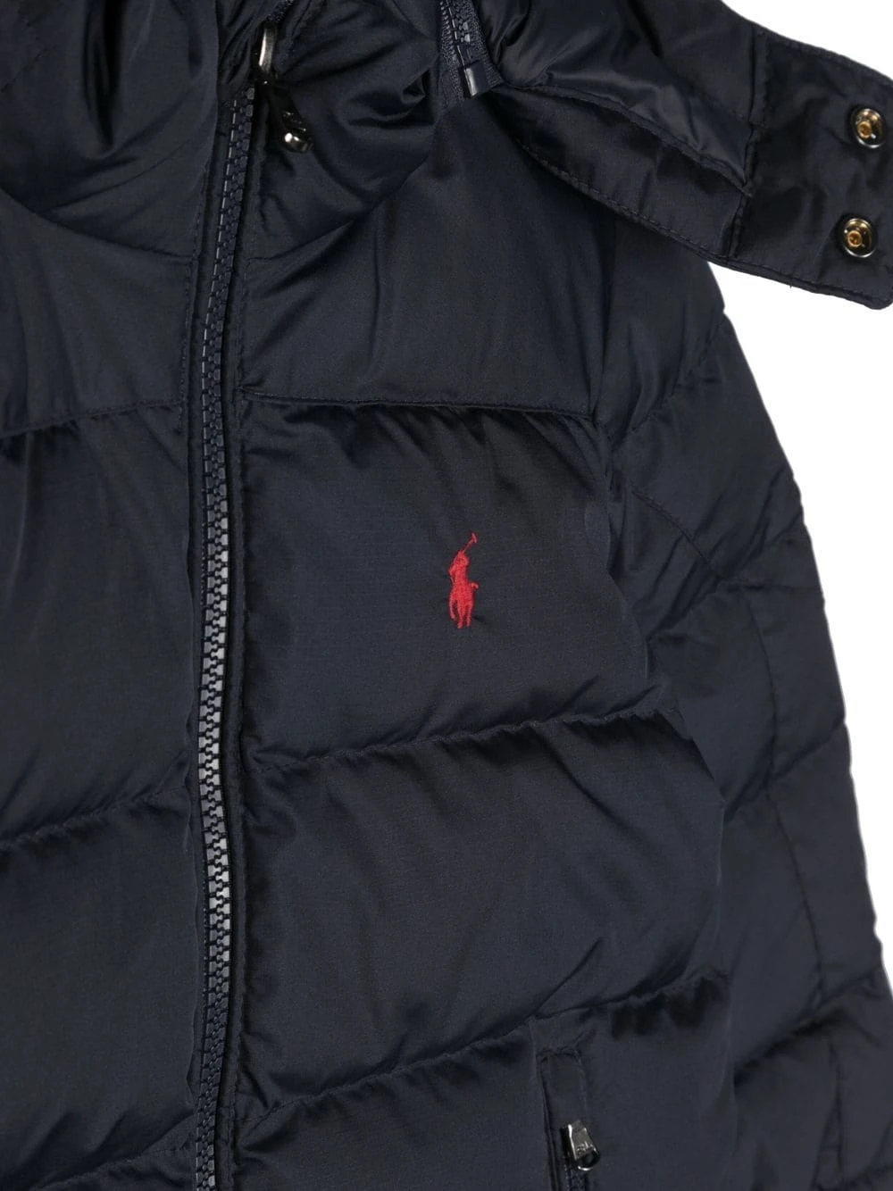 Børn Ralph Lauren Kids Dynefrakke Med Hætte 3 Børn Ralph Lauren Kids Dynefrakke Med Hætte - Image 3