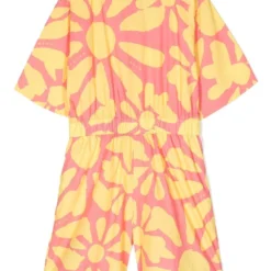 Børn Marni Kids Playsuit Med Blomstertryk