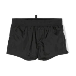 Børn Dsquared2 Kids Badeshorts Med Logotryk