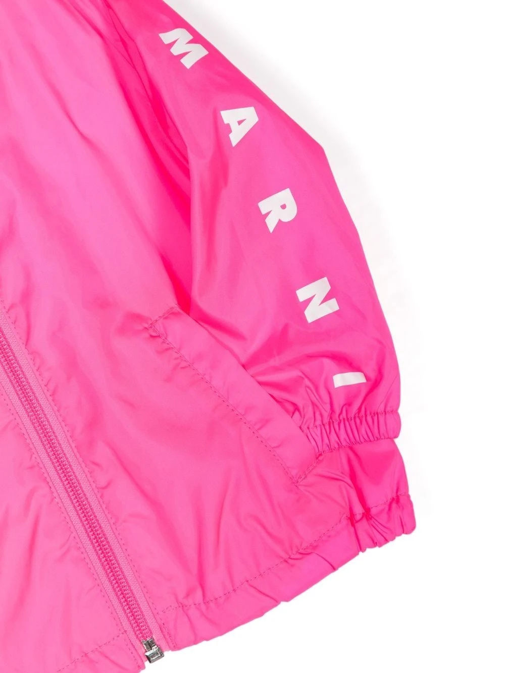 Børn Marni Kids Jakke Med Logotryk Og Lynlås 3 Børn Marni Kids Jakke Med Logotryk Og Lynlås - Image 3