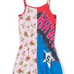 Børn Diesel Kids Playsuit Med Grafisk Tryk