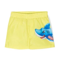 Børn Diesel Kids Badeshorts Med Dyretryk