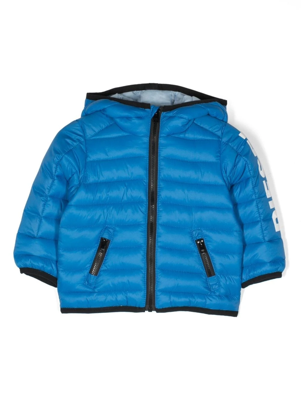 Børn Diesel Kids Dunjakke Med Logotryk 1 Børn Diesel Kids Dunjakke Med Logotryk