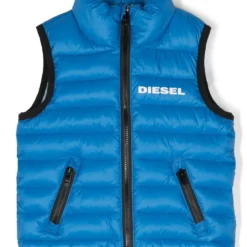 Børn Diesel Kids Dunvest Med Logotryk