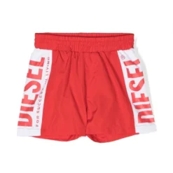 Børn Diesel Kids Badeshorts Med Logotryk