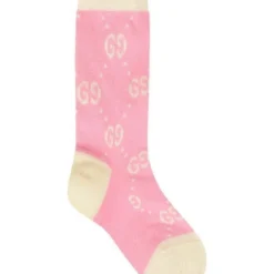 Børn Gucci Kids Strømper Med GG-logotryk