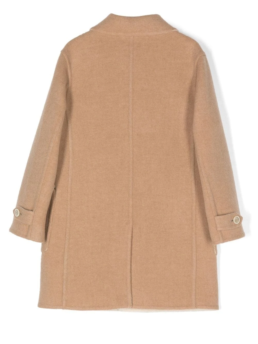 Børn Eleventy Kids Enkeltradet Frakke Med Børstet Effekt 2 Børn Eleventy Kids Enkeltradet Frakke Med Børstet Effekt - Image 2