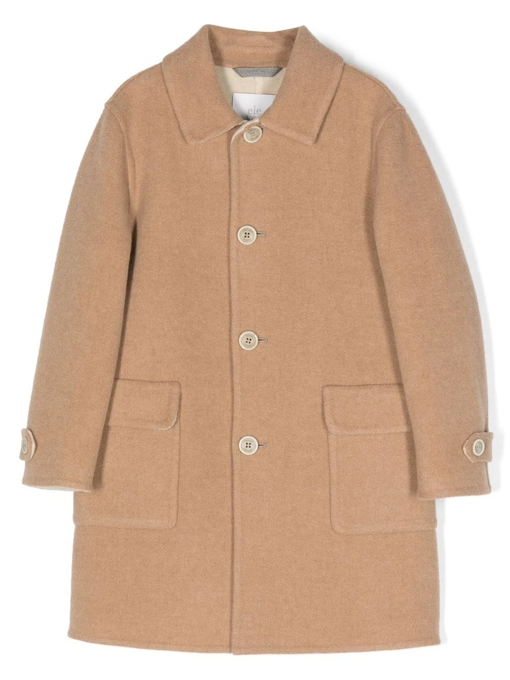 Børn Eleventy Kids Enkeltradet Frakke Med Børstet Effekt 1 Børn Eleventy Kids Enkeltradet Frakke Med Børstet Effekt