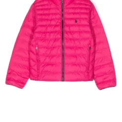 Børn Ralph Lauren Kids Vendbar Dynejakke