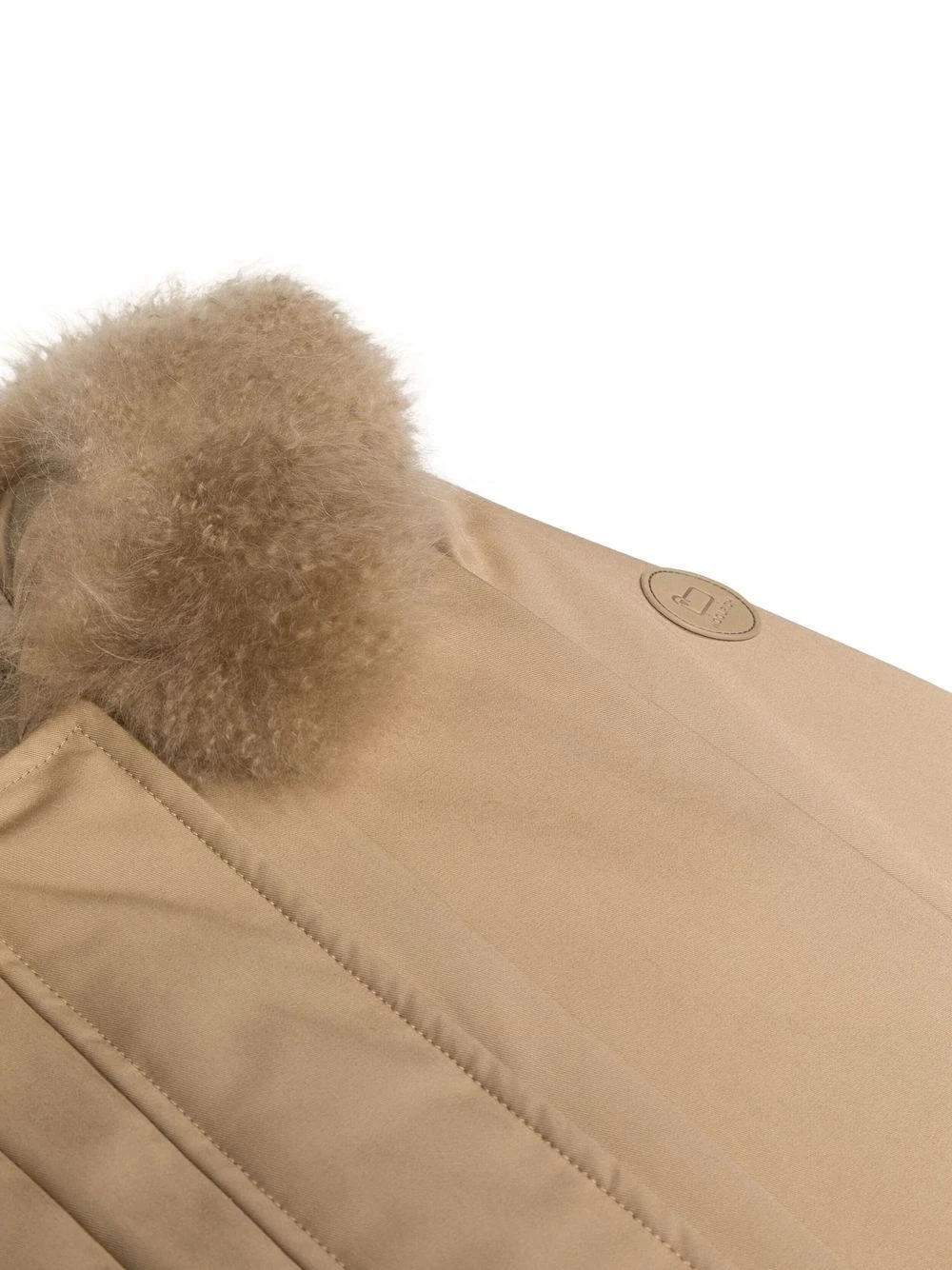 Børn Woolrich Kids Dunfrakke Med Hætte 2 Børn Woolrich Kids Dunfrakke Med Hætte - Image 2