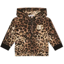 Børn Dolce & Gabbana Kids Hættetrøje Med Dyretryk