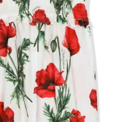 Børn Dolce & Gabbana Kids Jumpsuit Med Blomstertryk -Stella shop 19173941 42749363 1000