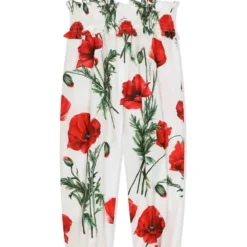 Børn Dolce & Gabbana Kids Jumpsuit Med Blomstertryk