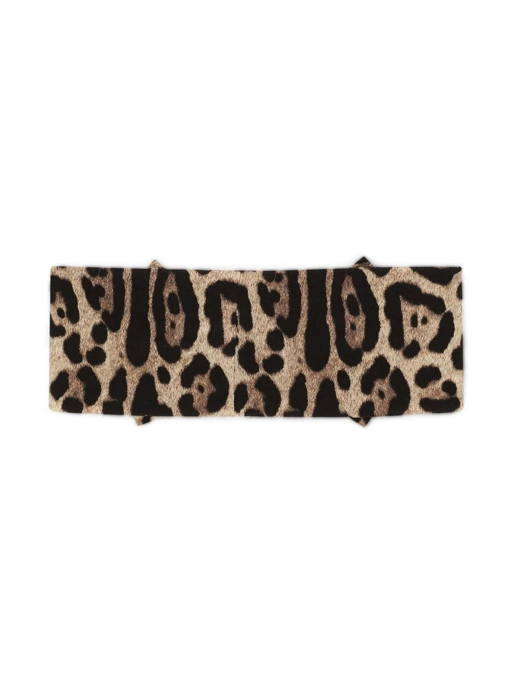 Børn Dolce & Gabbana Kids Leopard-print Bow-detail Headband 2 Børn Dolce & Gabbana Kids Leopard-print Bow-detail Headband - Image 2