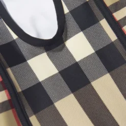 Børn Burberry Kids Kontrast-ternet Badedragt 7 Børn Burberry Kids Kontrast-ternet Badedragt -Stella shop 19198722 43203730 1000