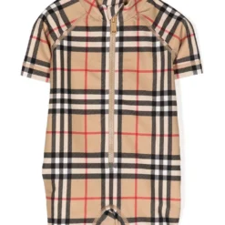 Børn Burberry Kids Ternet Badedragt