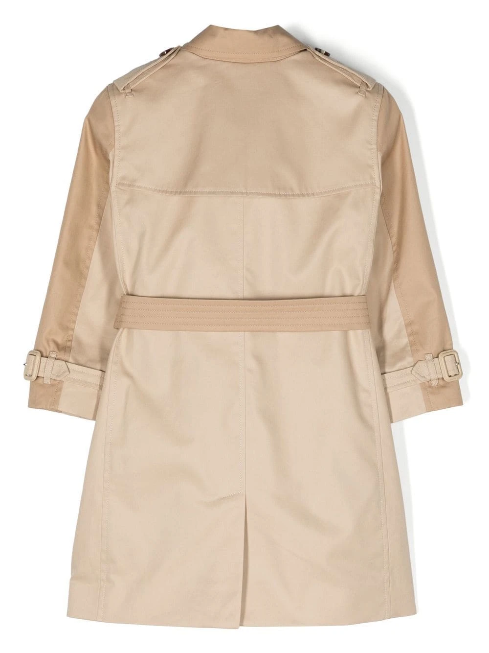 Børn Burberry Kids Trenchcoat Med Bælte 2 Børn Burberry Kids Trenchcoat Med Bælte - Image 2