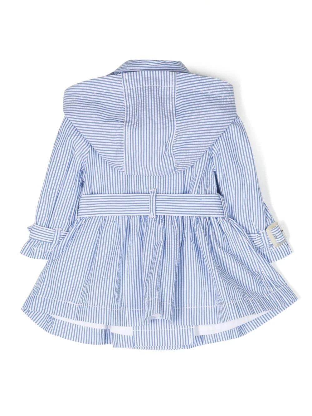 Børn Ralph Lauren Kids Trenchcoat Med Striber Og Bælte 2 Børn Ralph Lauren Kids Trenchcoat Med Striber Og Bælte - Image 2