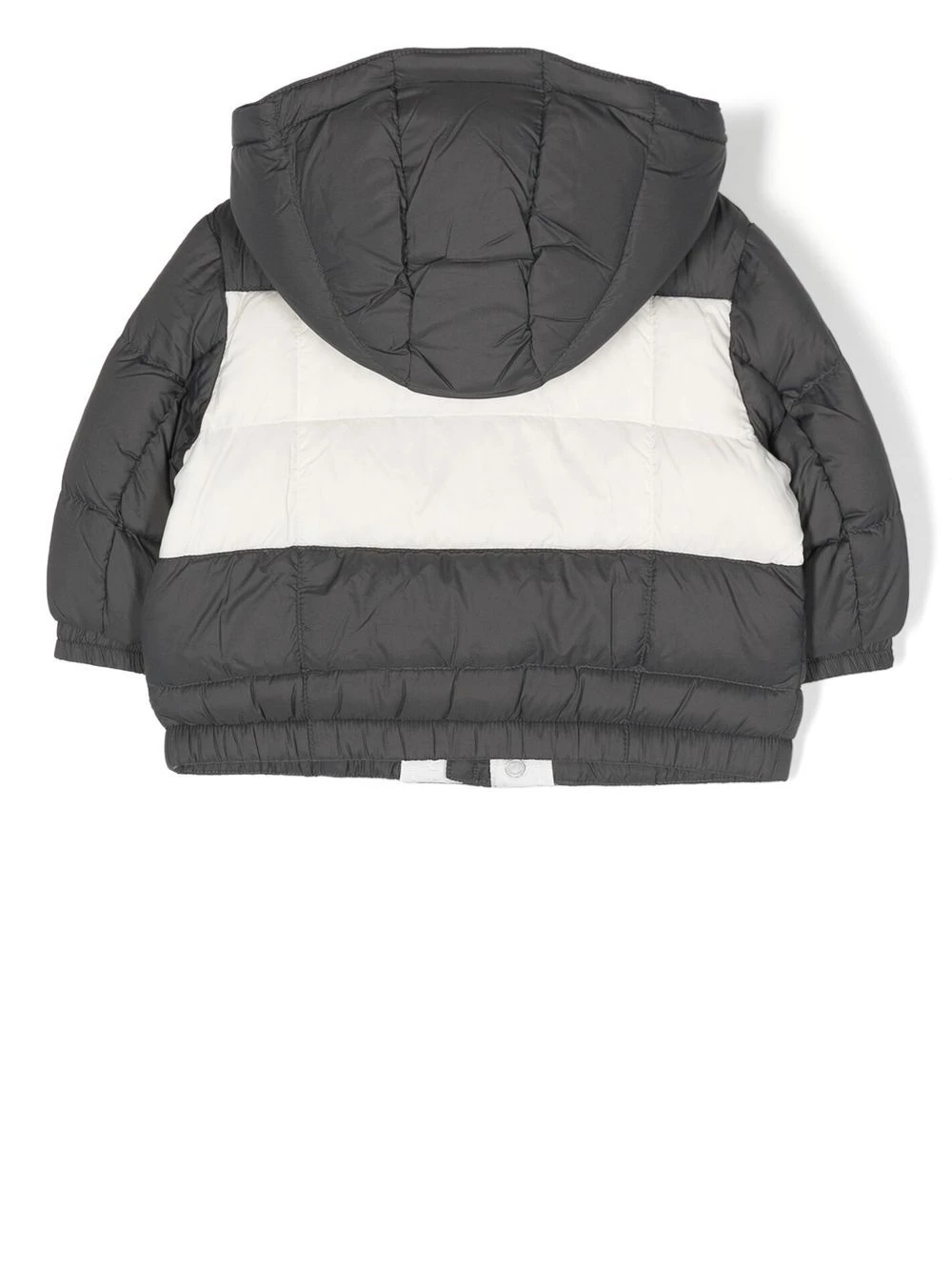 Børn Emporio Armani Kids Tofarvet Jakke Med Hætte 2 Børn Emporio Armani Kids Tofarvet Jakke Med Hætte - Image 2