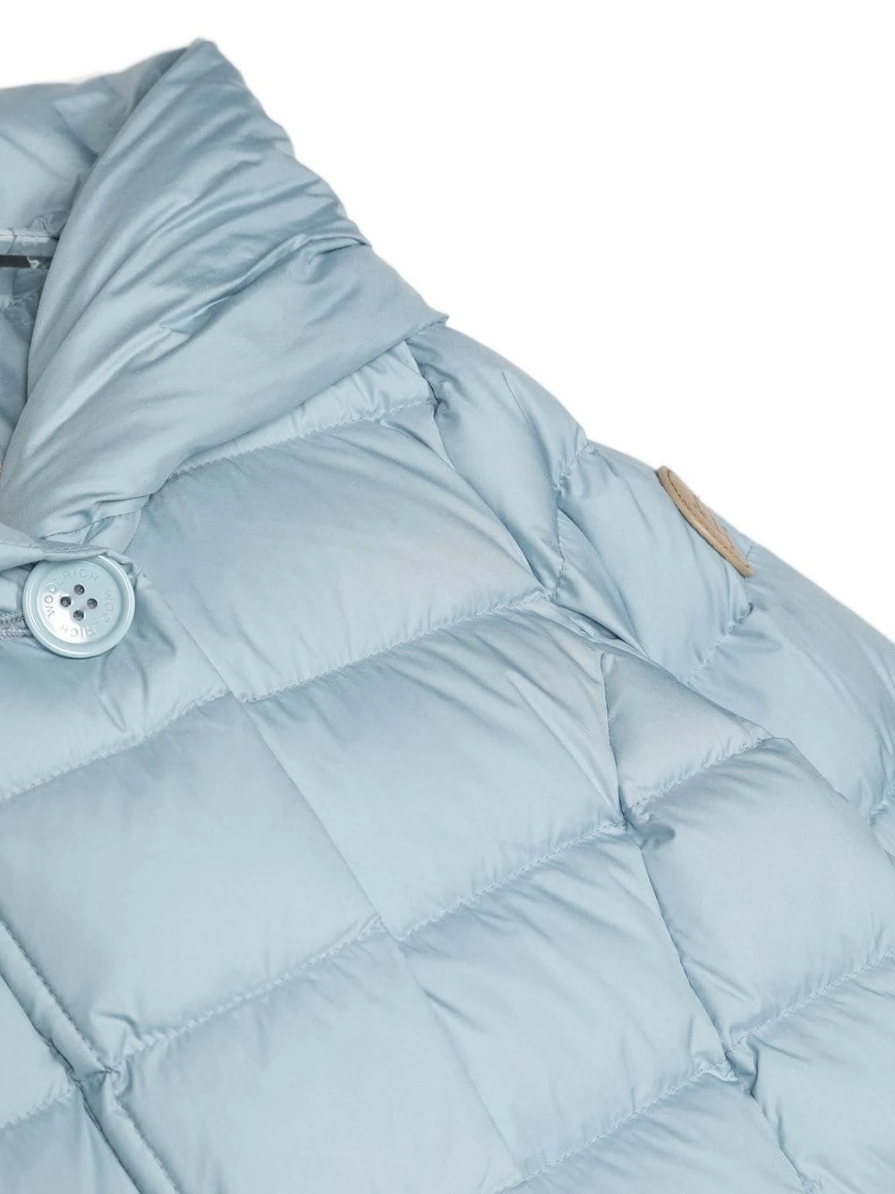 Børn Woolrich Kids Dunfrakke Med Logomærke 3 Børn Woolrich Kids Dunfrakke Med Logomærke - Image 3