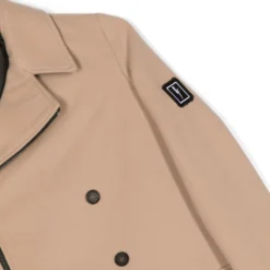 Børn Neil Barrett Kids Dobbeltradet Frakke Med Lynlås -Stella shop 19296715 42410309 1000