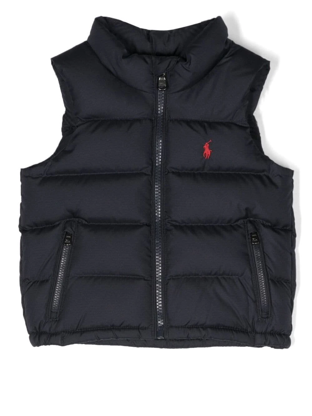 Børn Ralph Lauren Kids Polstret Vest Med Logobroderi 1 Børn Ralph Lauren Kids Polstret Vest Med Logobroderi