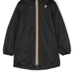 Børn K Way Kids Frakke Med Hætte Og Eiffel-logomærke