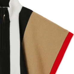 Børn Burberry Kids Kappe I Uld Med Striber Og Lynlås -Stella shop 19318206 42693782 1000