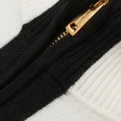 Børn Burberry Kids Kappe I Uld Med Striber Og Lynlås -Stella shop 19318206 42693785 1000