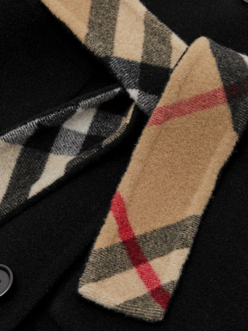 Børn Burberry Kids Vintage-ternet Vendbar Frakke 4 Børn Burberry Kids Vintage-ternet Vendbar Frakke - Image 4