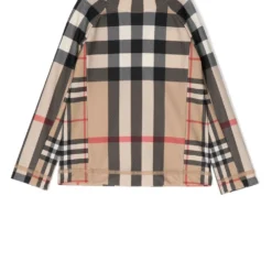 Børn Burberry Kids Kontrastternet Vest