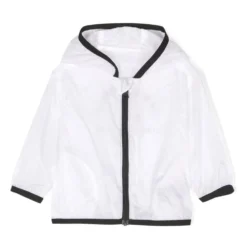 Børn Karl Lagerfeld Kids Jakke Med Hætte Og Logotryk